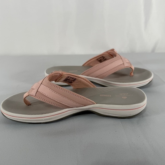 Cloudsteppers by Clarks Pink and Gray Casual Sandals - Picture 7 of 9
